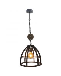 Industriële hanglamp zwart, Esmee
