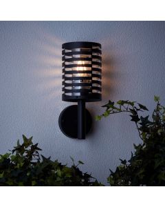 Moderne buitenlamp zwart, Veysel, IP44
