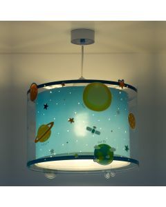 Planeet hanglamp - Blauw