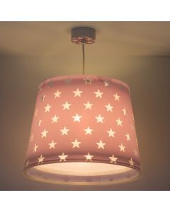 Paarse sterren hanglamp