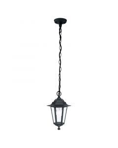 Zwarte klassieke buitenlamp aluminium, Alieke, IP44