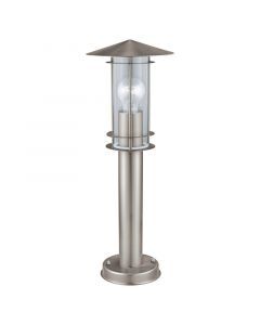 Zilveren moderne buitenlamp rvs, Arabella, IP44