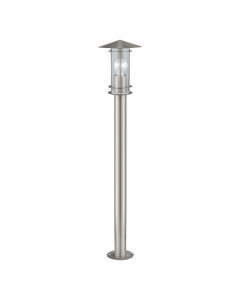 Zilveren moderne buitenlamp rvs, Arabella, IP44