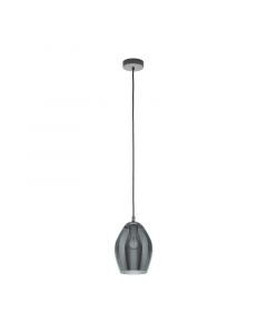 Design hanglamp rookglas, Nikky