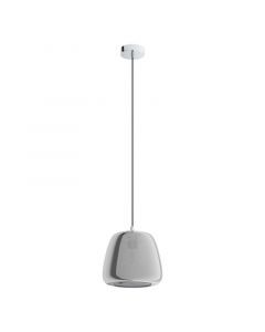 Moderne hanglamp rookglas, Gauke