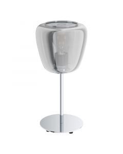 Chromen moderne tafellamp, Gauke, staal