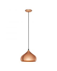 Koperen retro hanglamp metaal, Ancone
