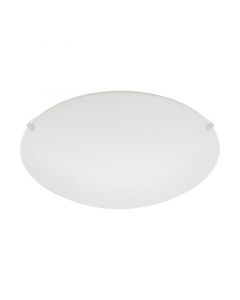 Witte plafonnière glas, Bada
