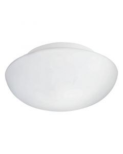 Witte plafonnière glas, Nieke