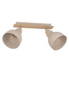 Beige moderne plafondspot aluminium, Andy