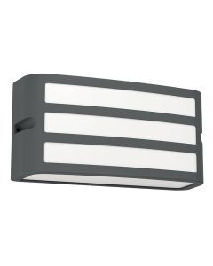 Antraciete buitenlamp kunststof, Cesar, IP54