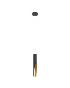 Gouden moderne hanglamp aluminium, Aloysius