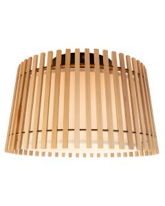 Landelijke plafondlamp hout, Farah