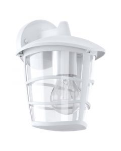 Witte moderne buitenlamp kunststof, Inas, IP44