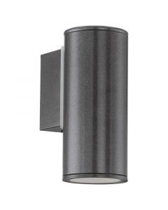 Antraciete moderne buitenlamp metaal, Marlies, IP44