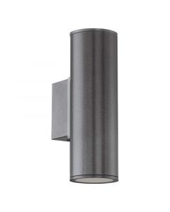 Antraciete moderne buitenlamp metaal, Marlies, IP44