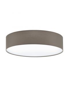 Taupe moderne plafondlamp metaal, Abano