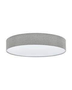 Grijze moderne plafondlamp metaal, Abano