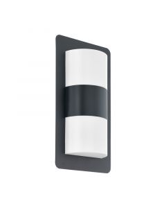 Antraciete moderne buitenlamp staal, Maika, IP44