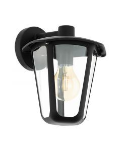 Zwarte buitenlamp Jowi, aluminium, IP44