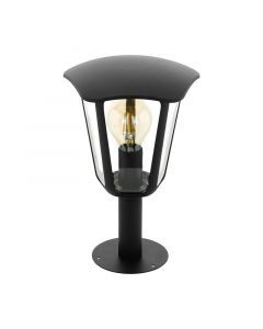 Zwarte buitenlamp Jowi, aluminium, IP44