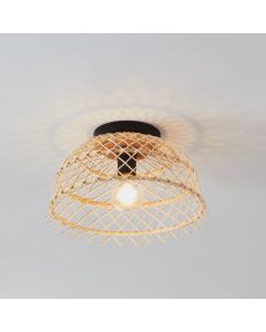Rotan plafonnière bruin, Alida