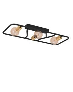 Gouden industriële plafonnière aluminium, Jaron