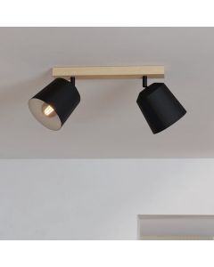 Houten wandspot bruin, Teddy
