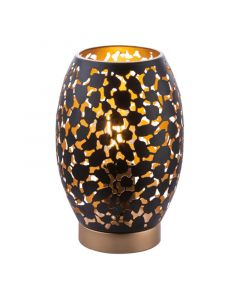 Zwarte moderne tafellamp metaal, Bilboa