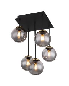 Design plafondlamp rookglas, Ouahiba