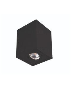Aluminium opbouwspot zwart, Gord