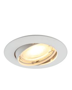 Aluminium inbouwspot wit, Agata
