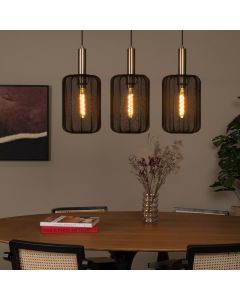 Zwarte hanglamp modern, Corina