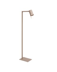 Taupe bureaulamp modern, Lesley, met schakelaar