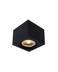 Moderne plafondlamp Fedler, Zwart