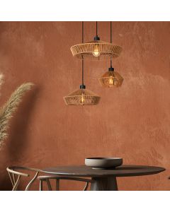 Rotan hanglamp hout, Yunkai