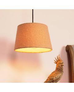 Gele hanglamp vintage, Woolly