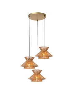 Rotan hanglamp bruin, Tasman