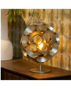 Gouden tafellamp modern, Hannelore