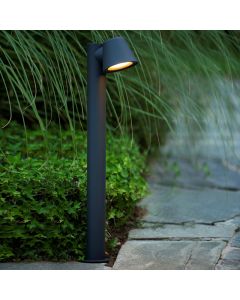 Antraciete buitenlamp Dingo, aluminium, IP44
