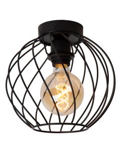 Zwarte plafondlamp klassiek, Danza