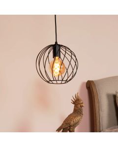 Zwarte hanglamp klassiek, Danza