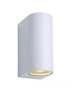 Witte up down wandlamp modern, Zora, IP44