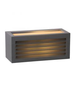 Antraciete wandlamp Dimo voor buiten, modern
