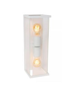 Witte buitenlamp modern, Claire, IP54