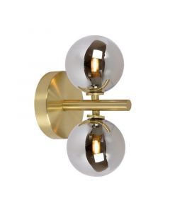 Retro wandlamp Tycho, Goud