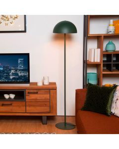 Groene moderne vloerlamp, Siemon, metaal