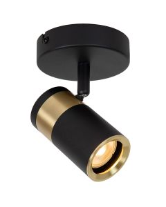 Zwarte wandspot modern, Gorik