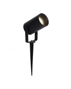 Zwarte prikspot Taylor, aluminium, IP44