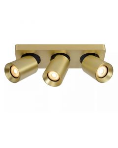 Gouden moderne plafondspot, Nigel, aluminium